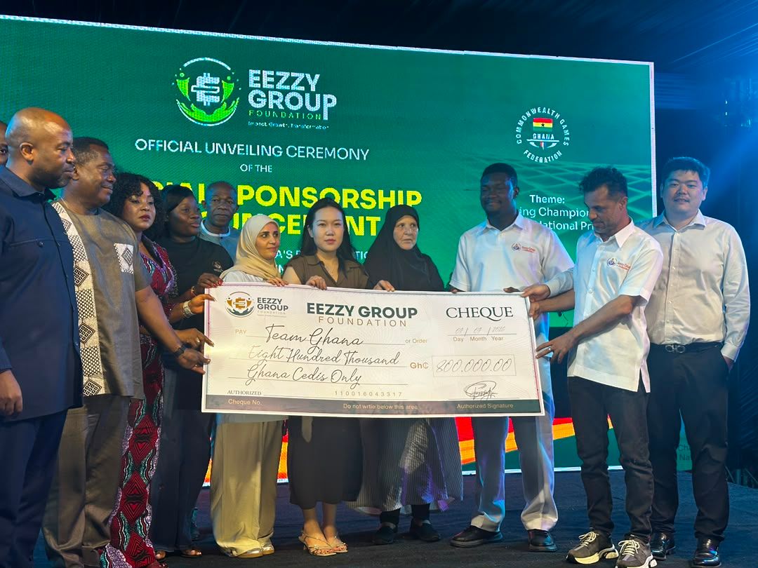 Eezzy Group Foundation backs Team Ghana with GHS 800,000 for the 2026 Commonwealth Games